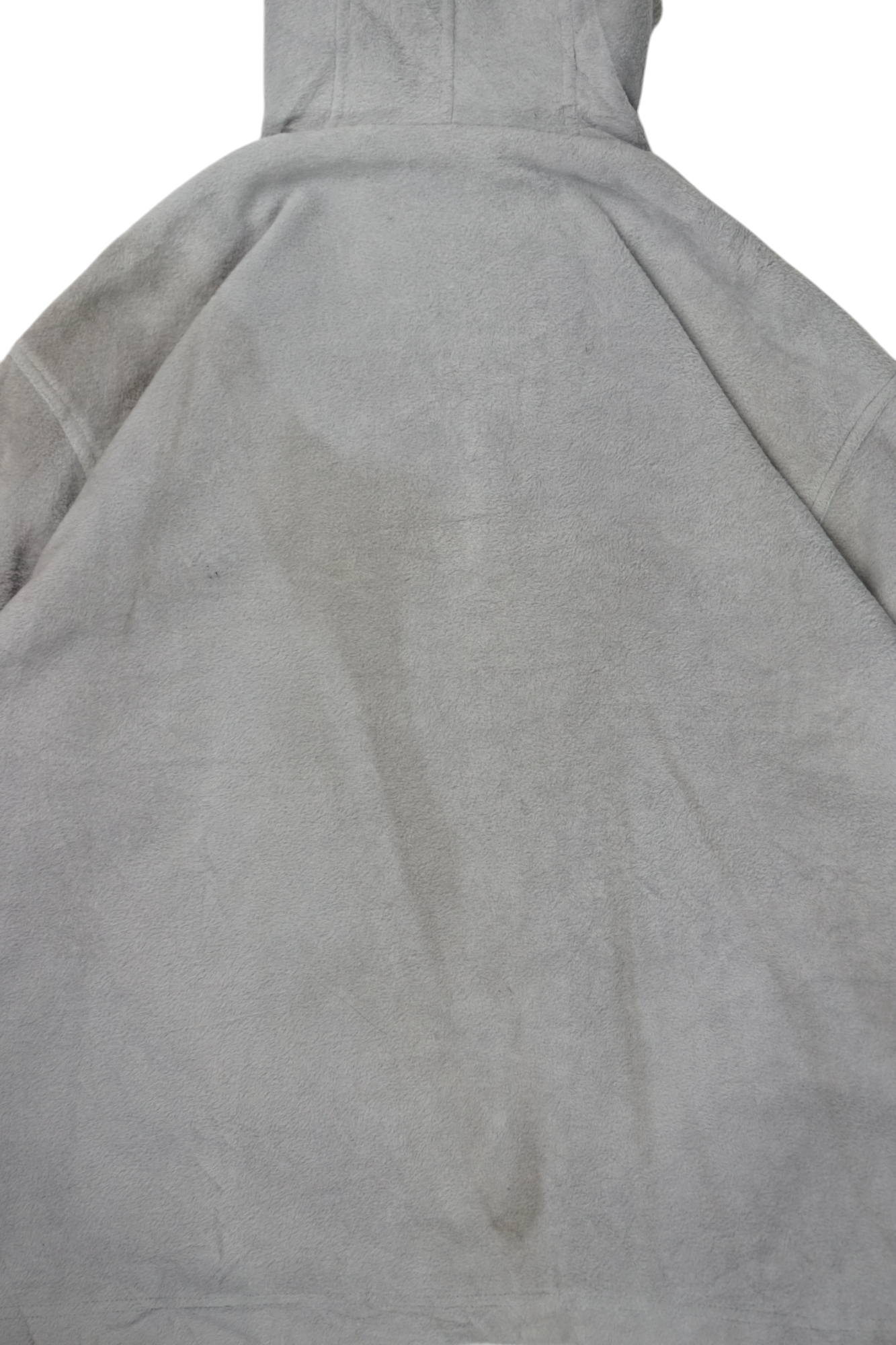 Champion Vintage Grey Fleece Jacket with Hoodie