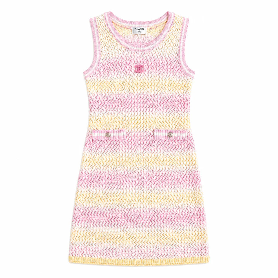 NEL PINK YELLOW DRESS