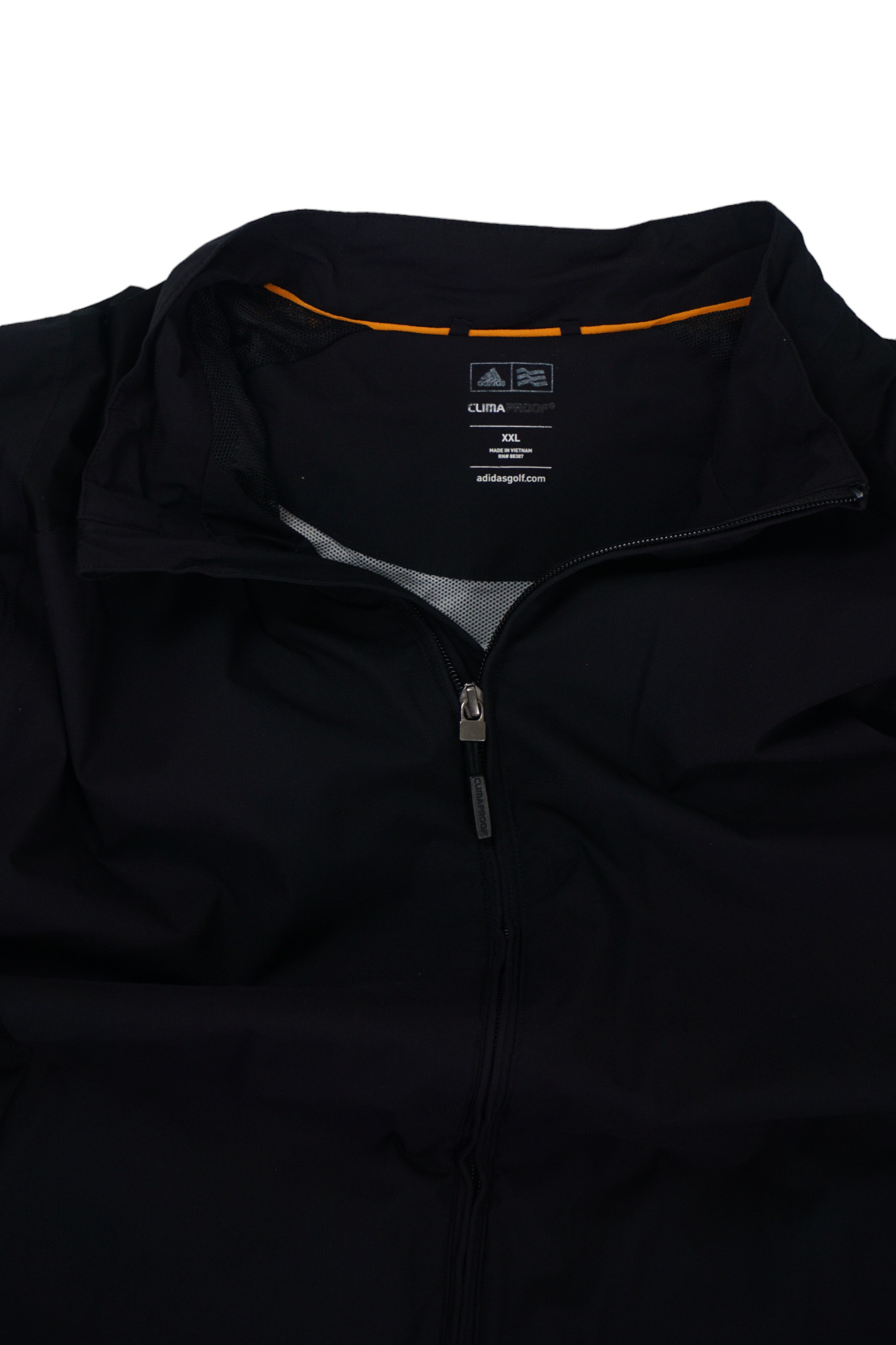Vintage Adidas Black Brandon Trails Windbreaker