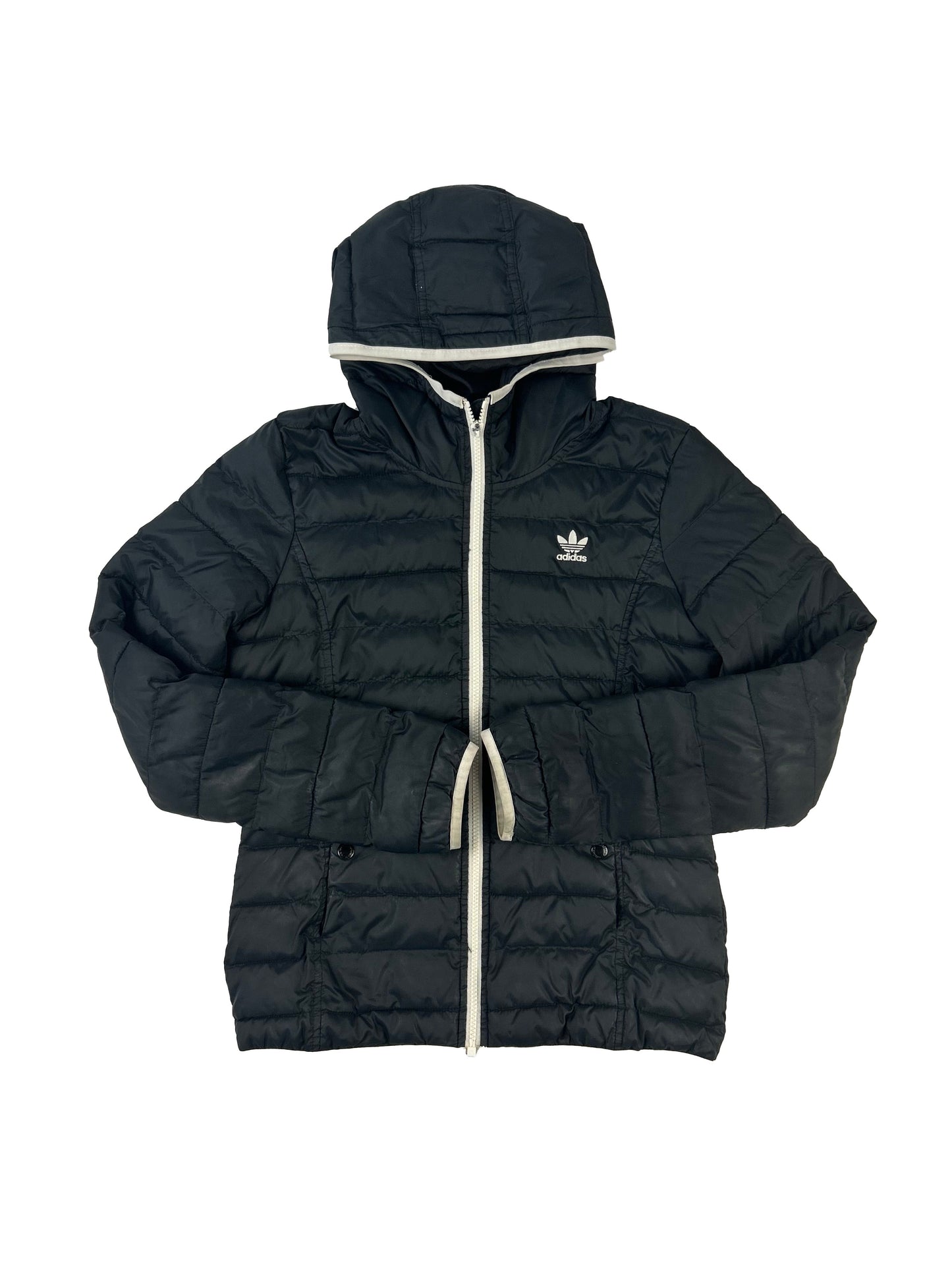 Vintage Adidas Black Puffer Jacket