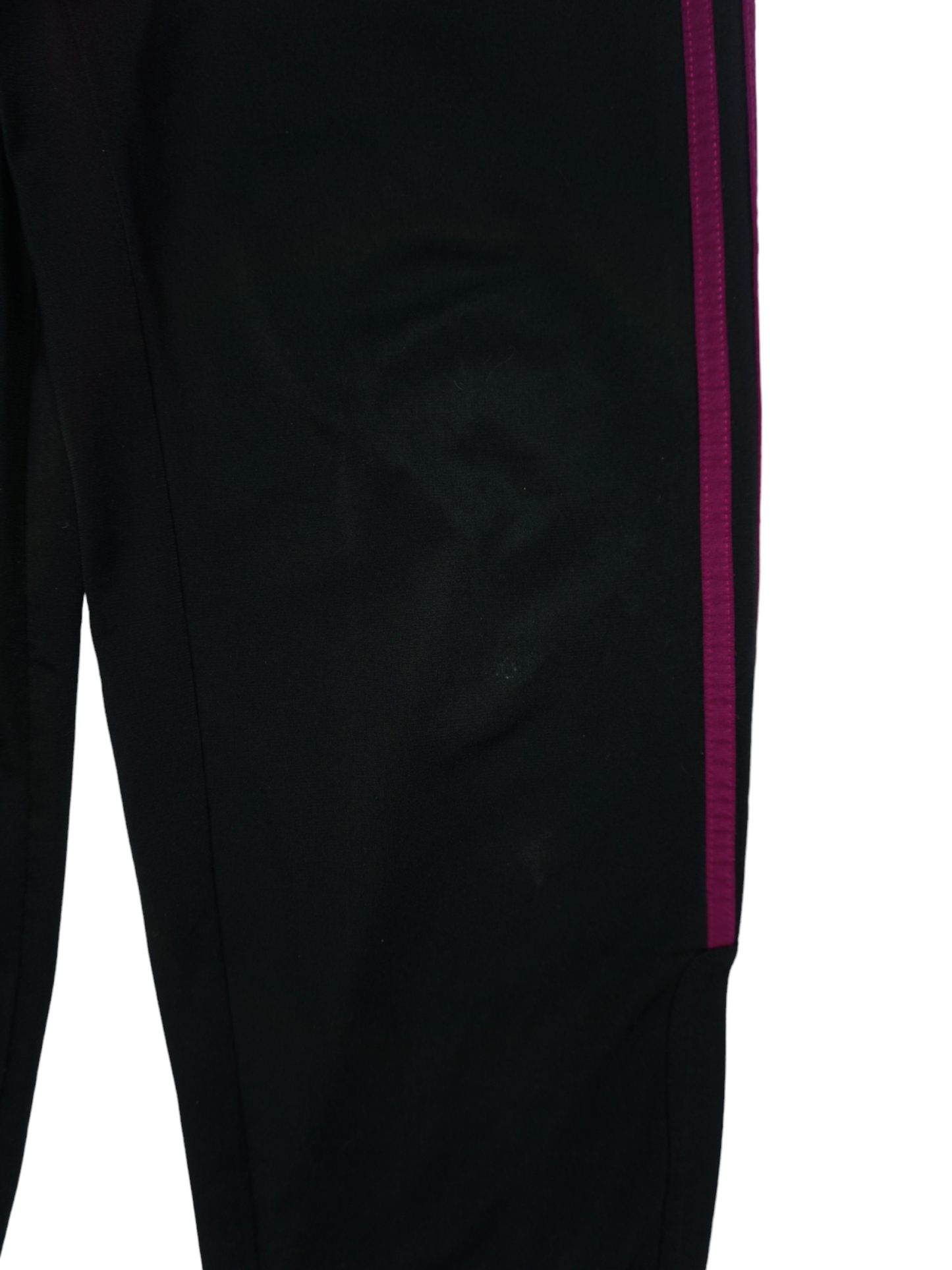 Vintage Adidas Black Purple Stripes Sweatpants