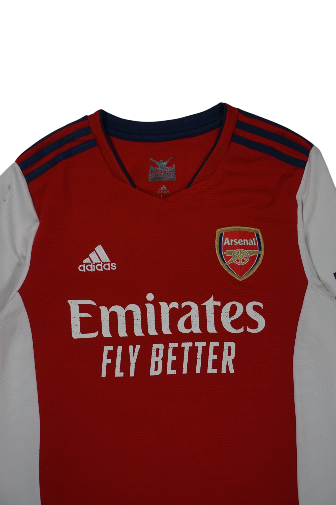 Vintage Arsenal 2021-22 Home Short Sleeved Football Shirt
