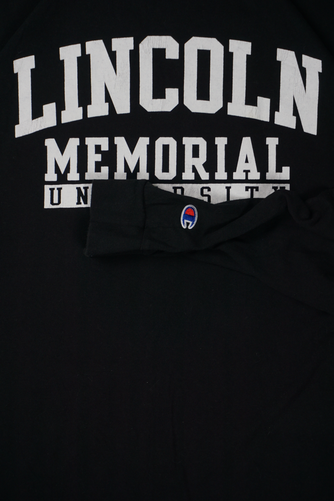Vintage Champion Black L/S T-Shirt