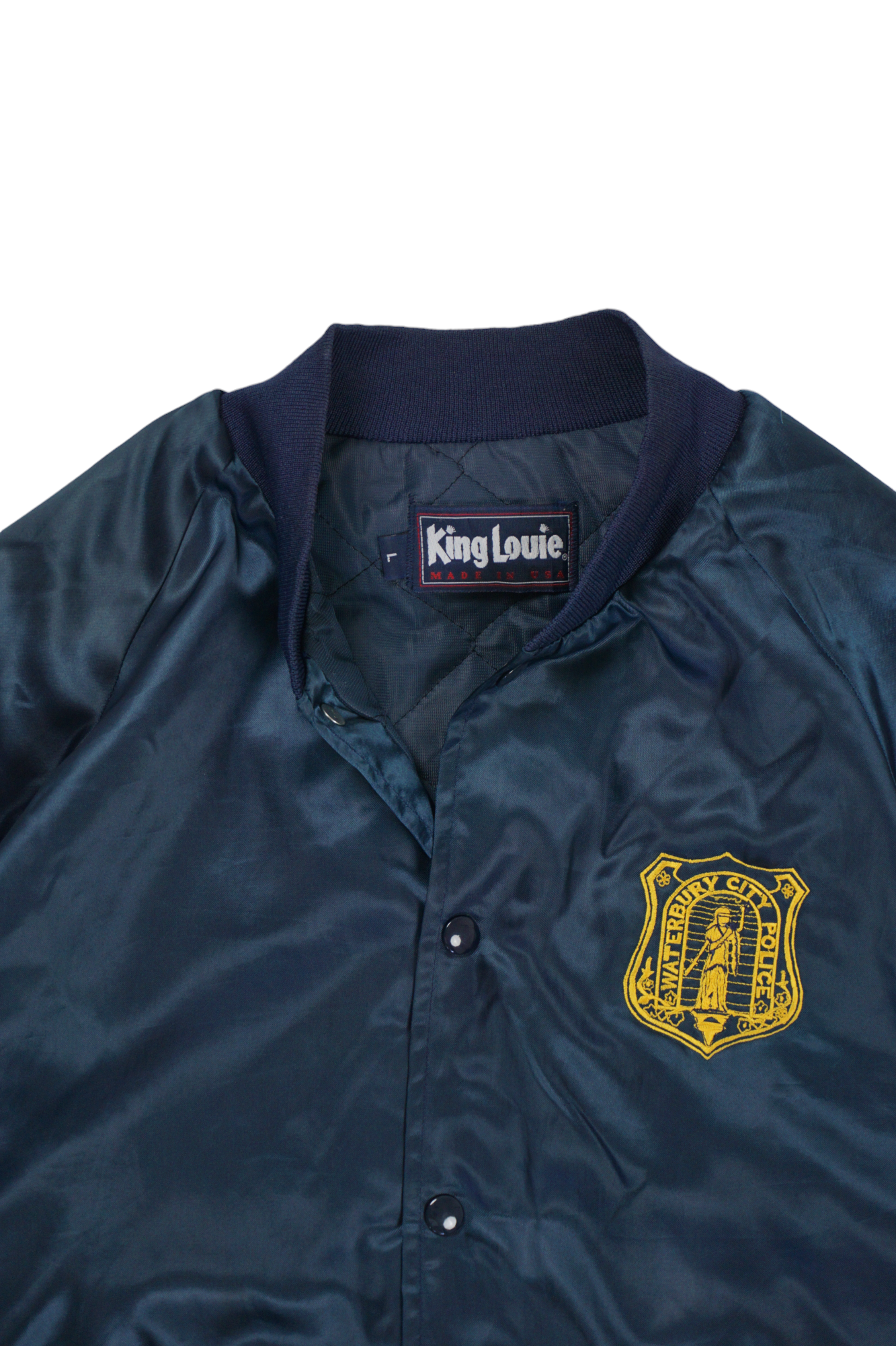 Vintage King Louie Navy Varsity Jacket