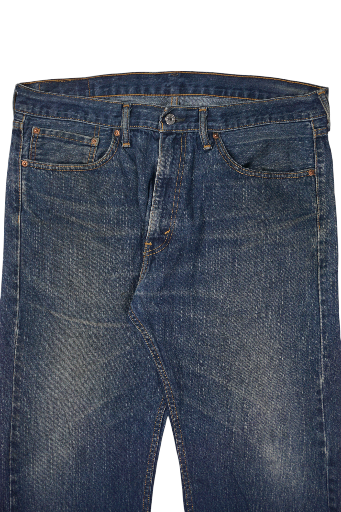 Vintage Levi's 505 Denim Blue Jeans Classic Fit