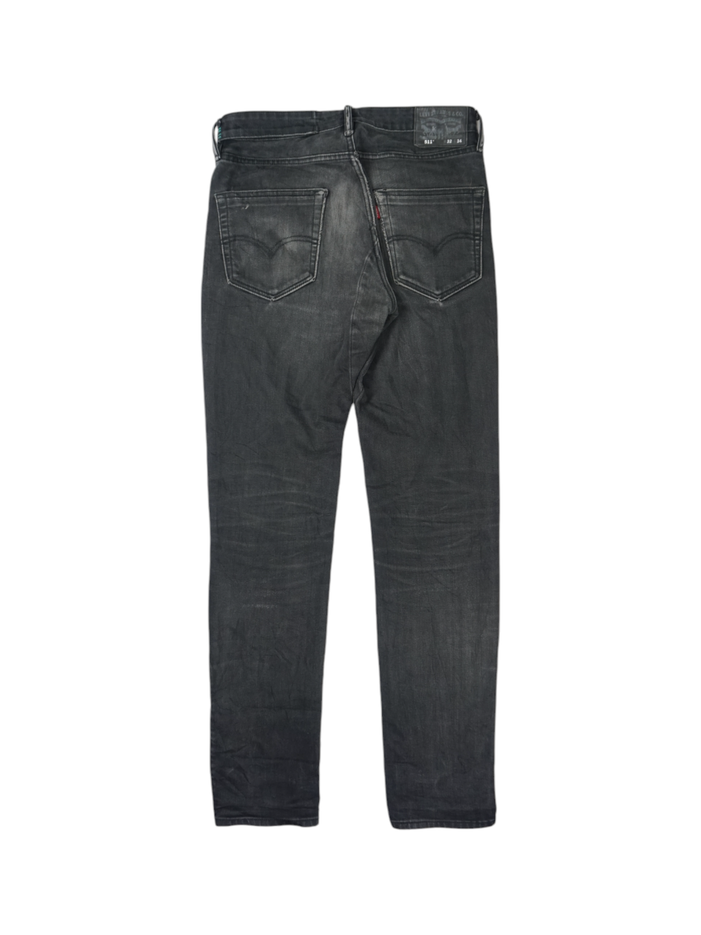 Vintage Levi's 511 Slim Fit Jeans Faded Black