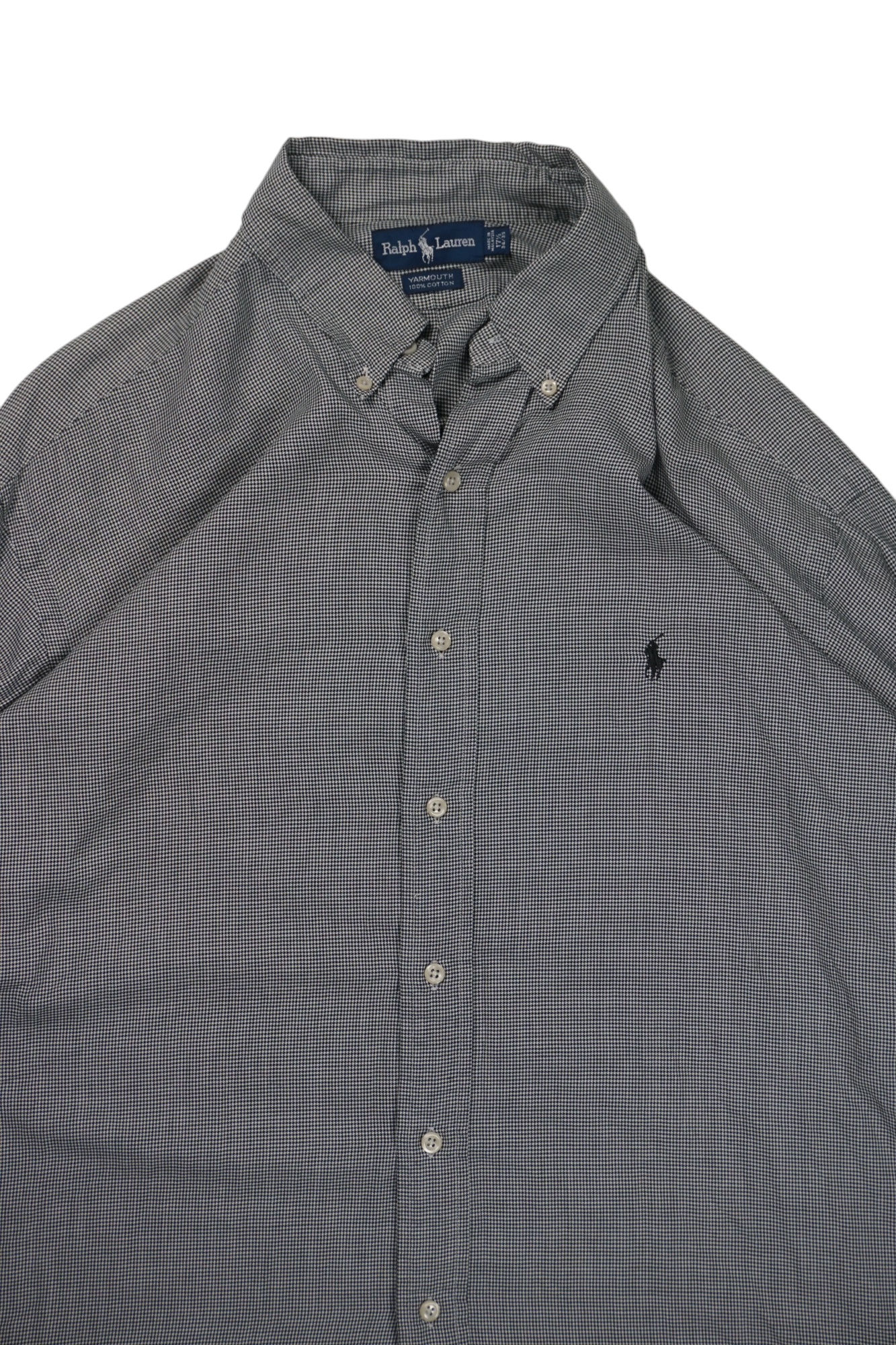 Vintage Ralph Lauren Black White Shirt
