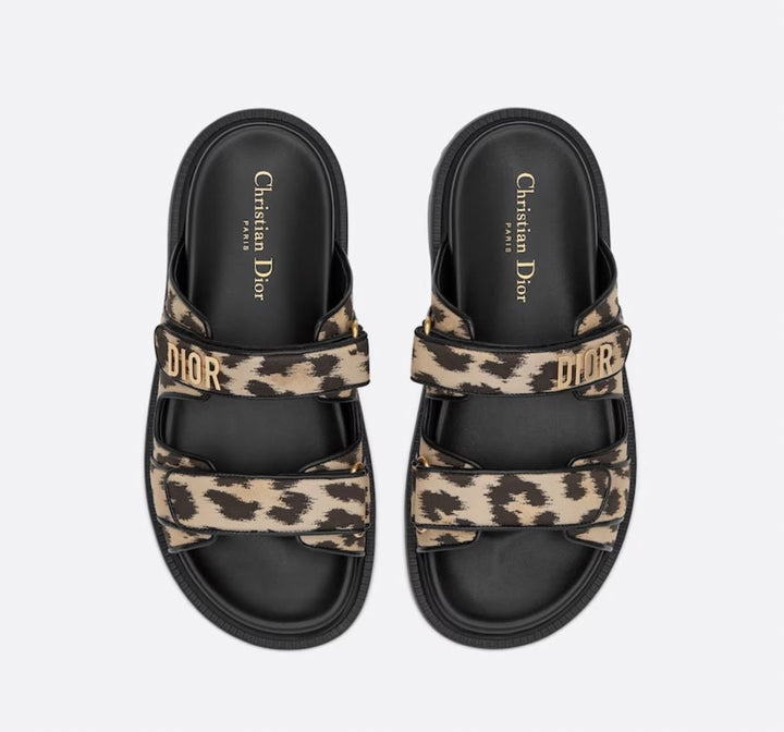 ADORA LEOPARD SANDALS