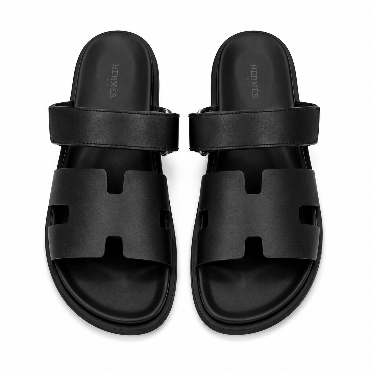 HER CHYPRA BLACK SANDALES