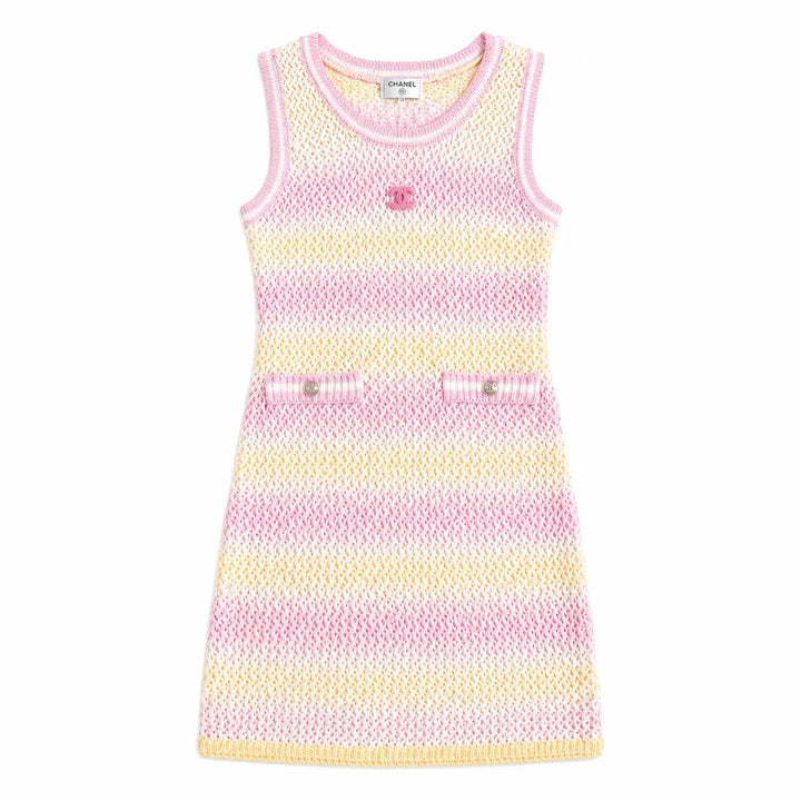 NEL PINK YELLOW DRESS