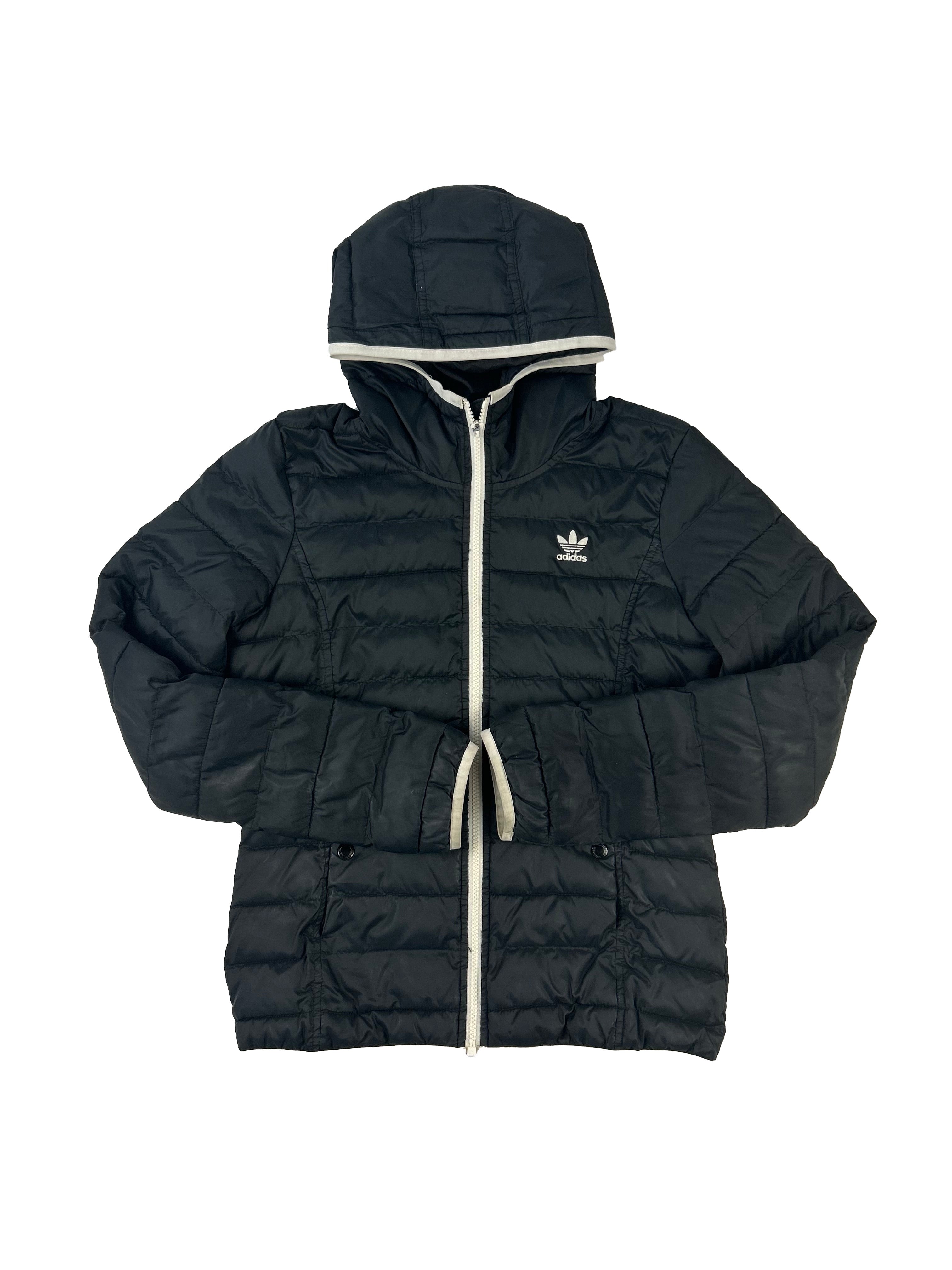 Vintage Adidas Black Puffer Jacket