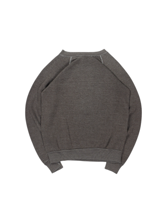 Vintage Discus Sweatshirt with Oxford Print