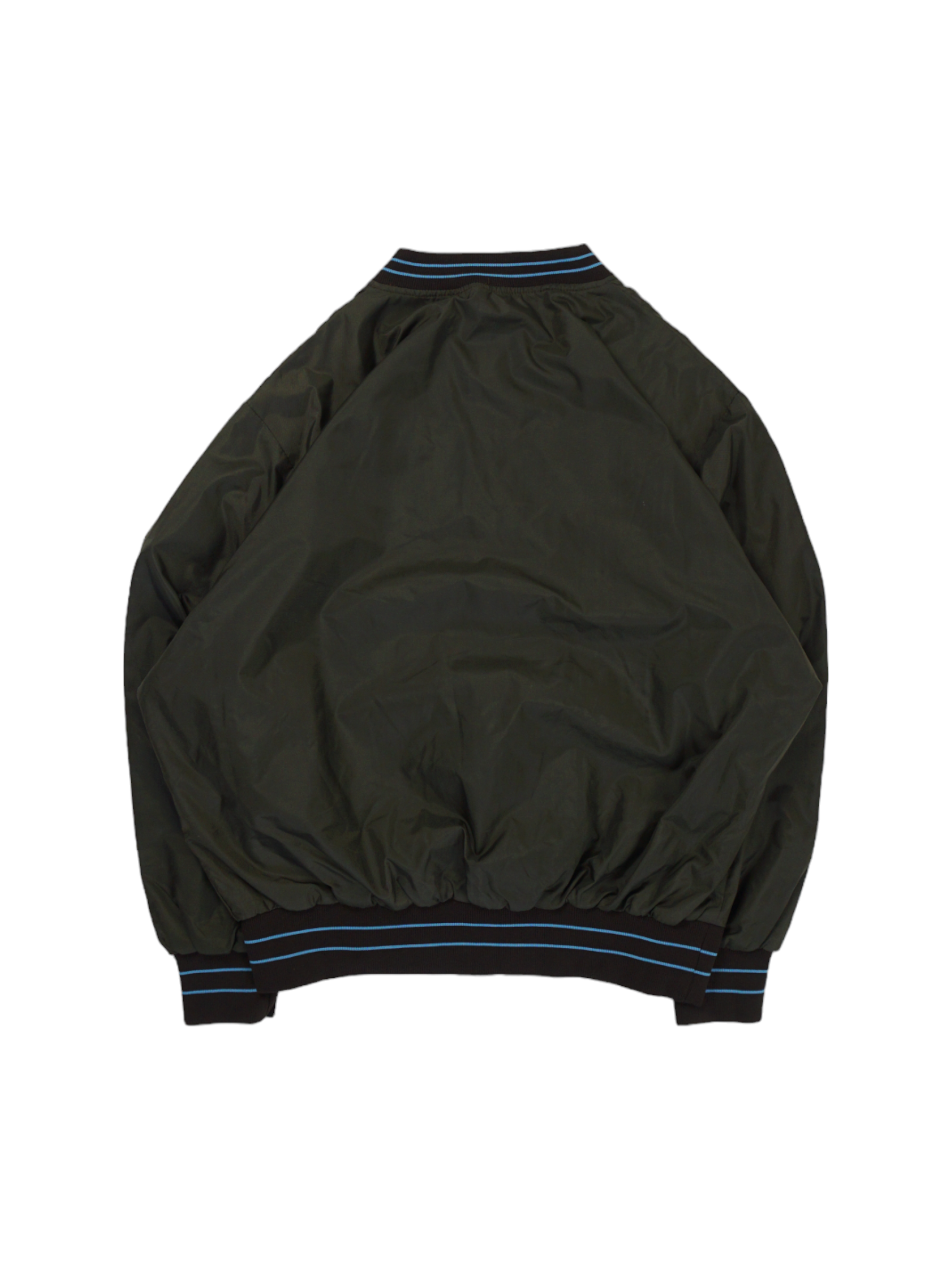 Vintage Game Green/Brown Varsity Pullover