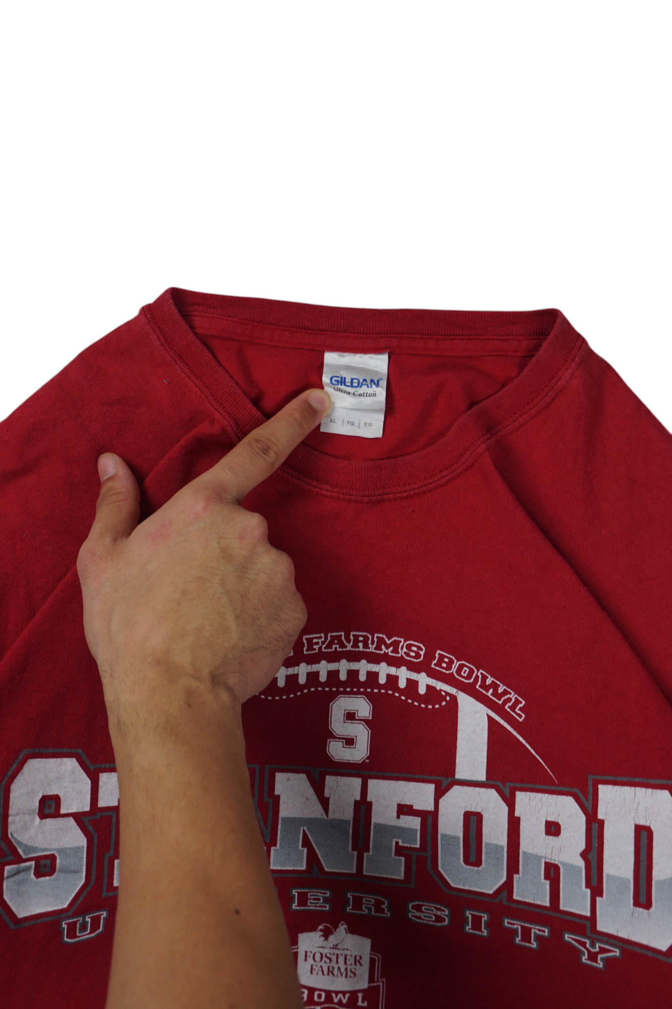 Vintage Gildan Red T-Shirt