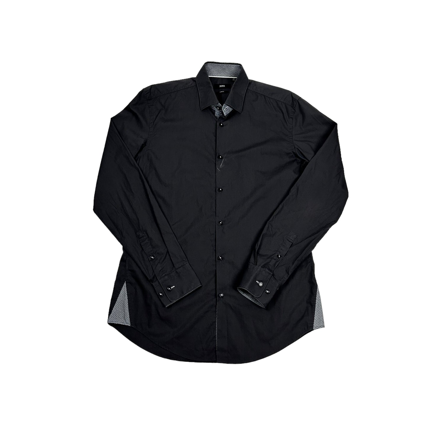 Vintage Hugo Boss Black/Grey Shirt