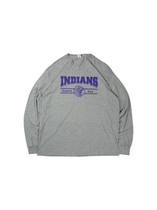 Vintage Jerzees Grey L/S T-Shirt