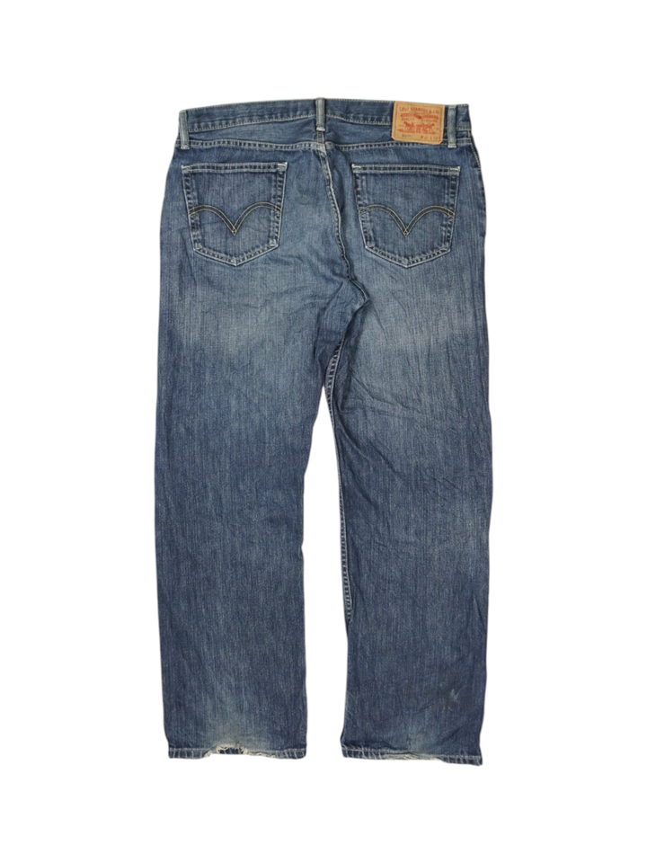 Vintage Levi's 505 Straight Fit Jeans Dark Blue