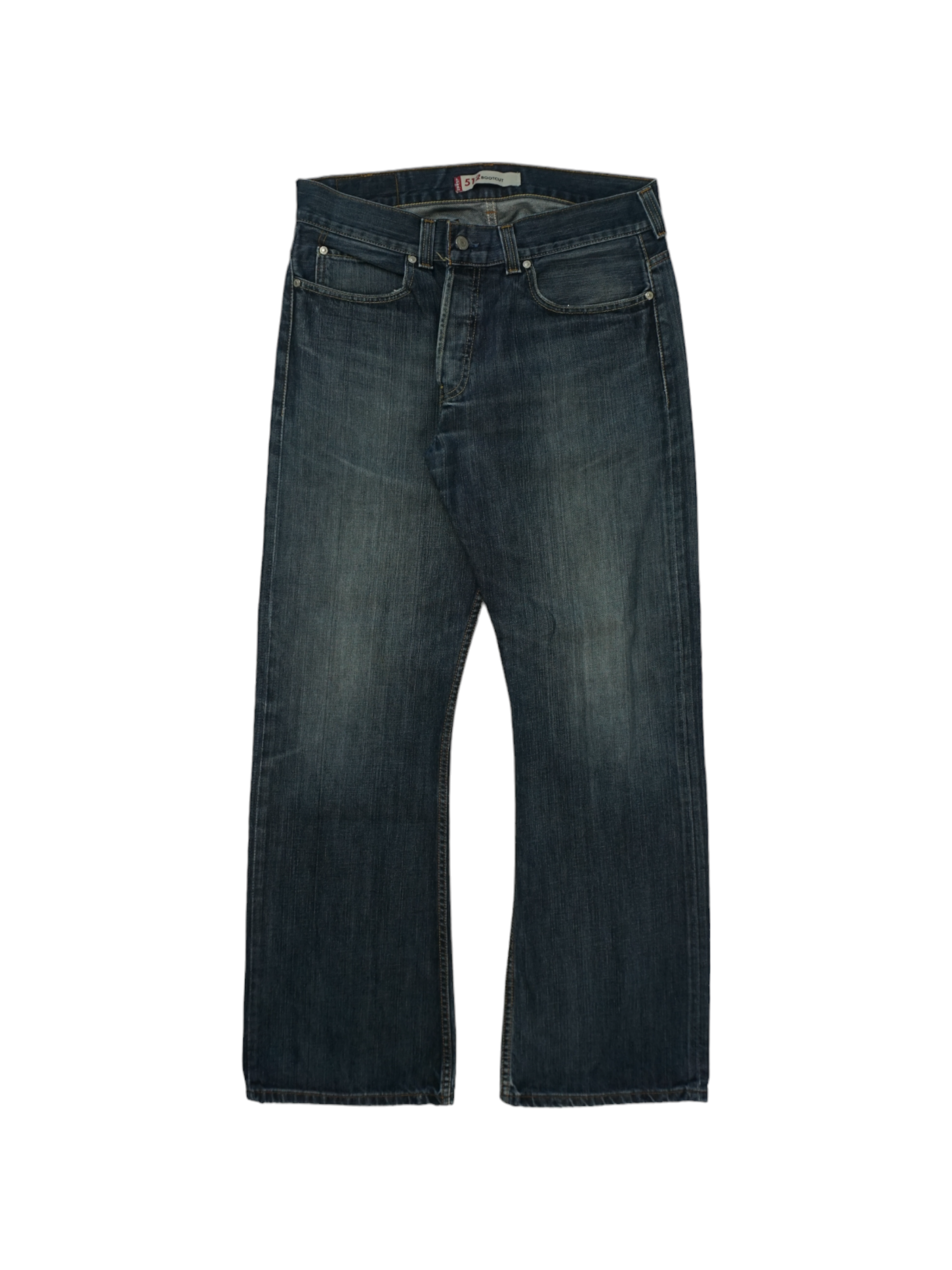 Vintage Levi's 512 Jeans Denim Dark Blue