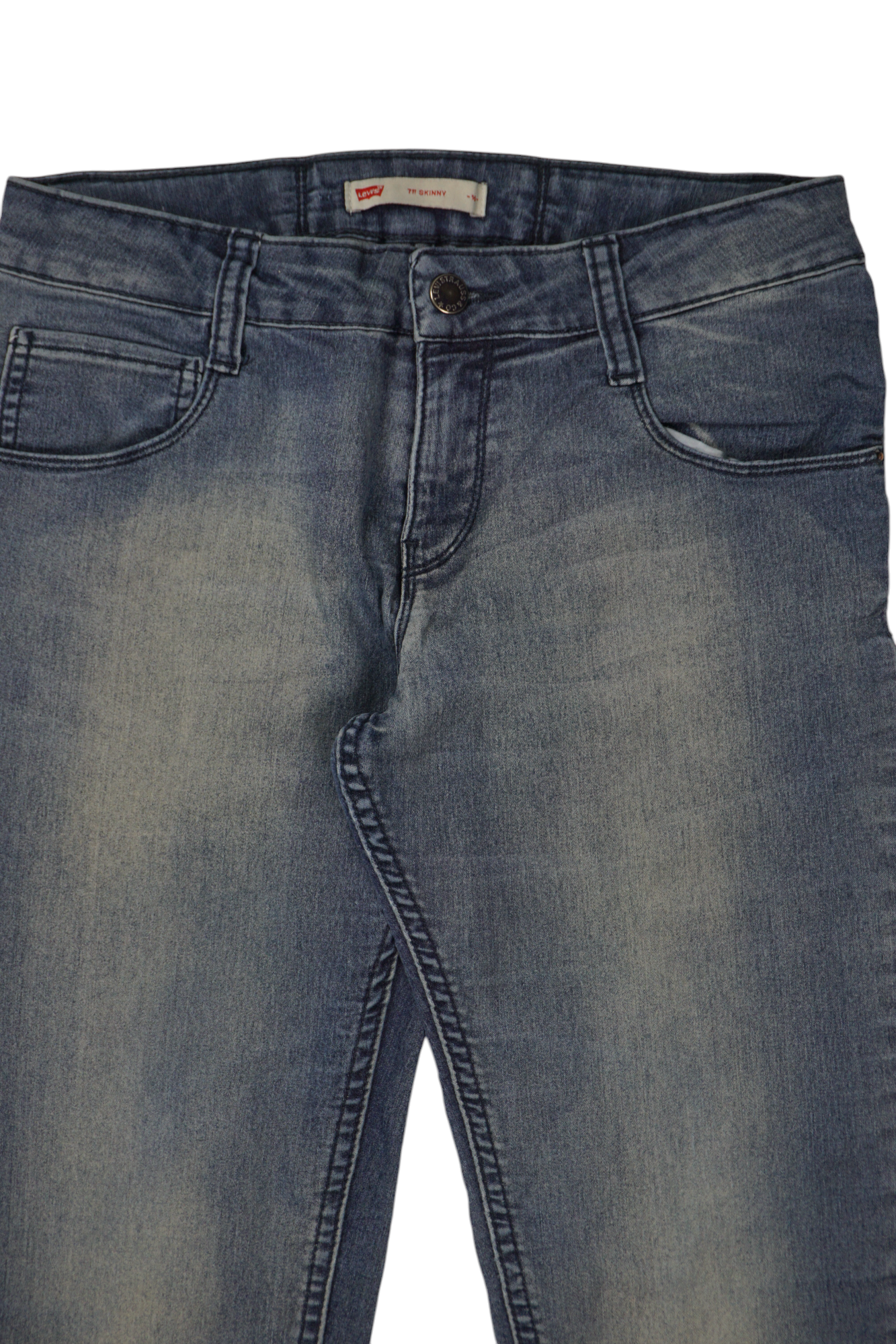 Vintage Levi's 711 Skinny Light Blue Jeans