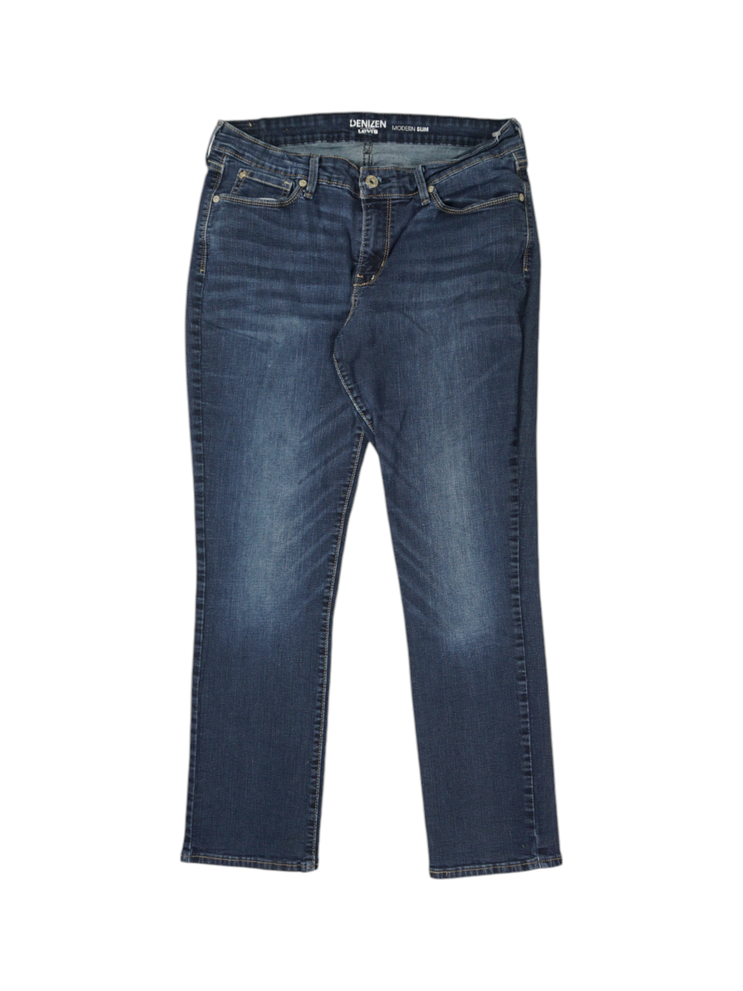Vintage Levi's Denizen Modern Slim Jeans Denim Blue