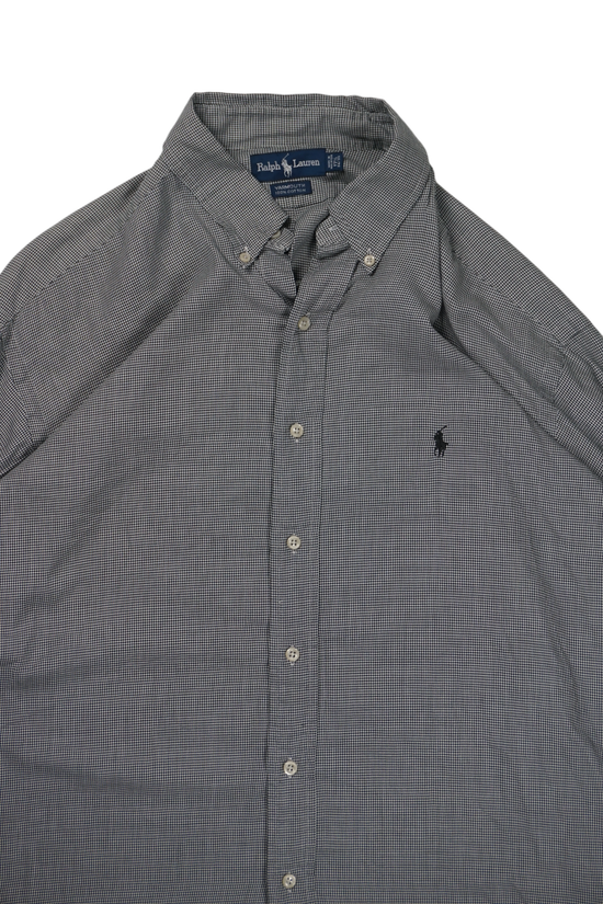 Vintage Ralph Lauren Black White Shirt