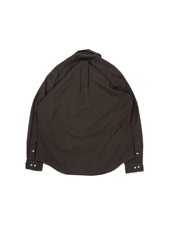 Vintage Ralph Lauren Brown Plain Shirt