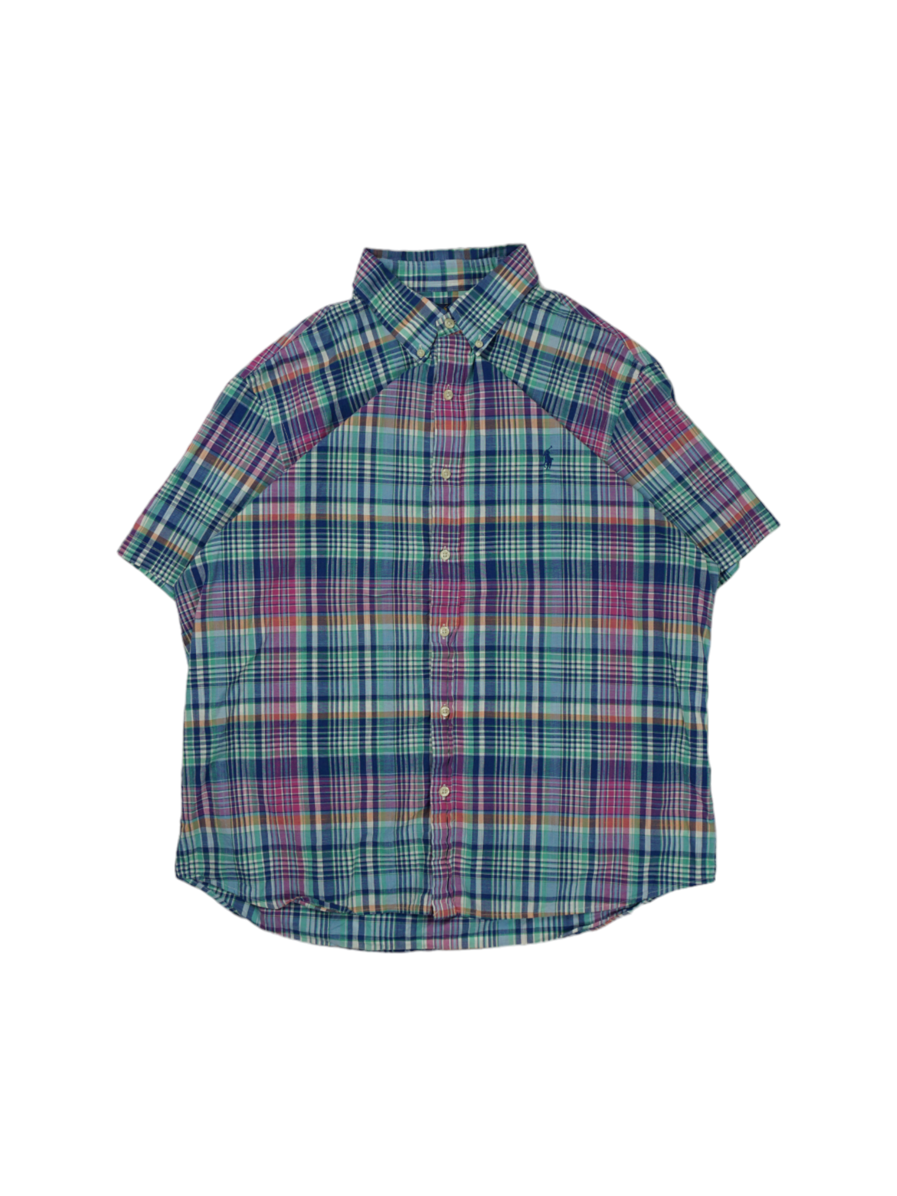 Vintage Ralph Lauren Multicolour Shortsleeved Shirt