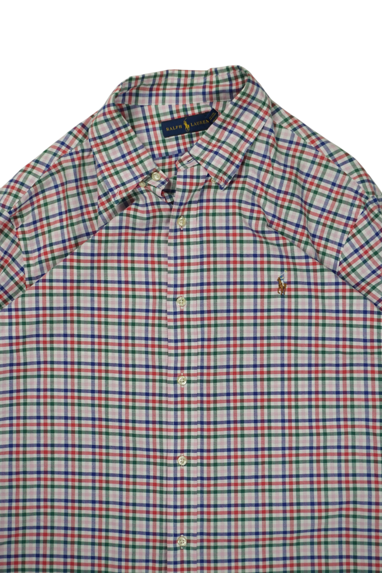 Vintage Ralph Lauren Multicolour White Shirt