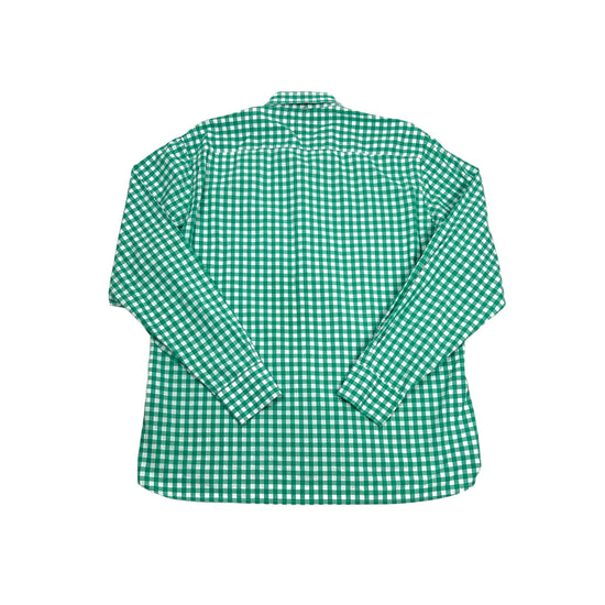 Vintage Tommy Hilfiger Green White Squared Shirt