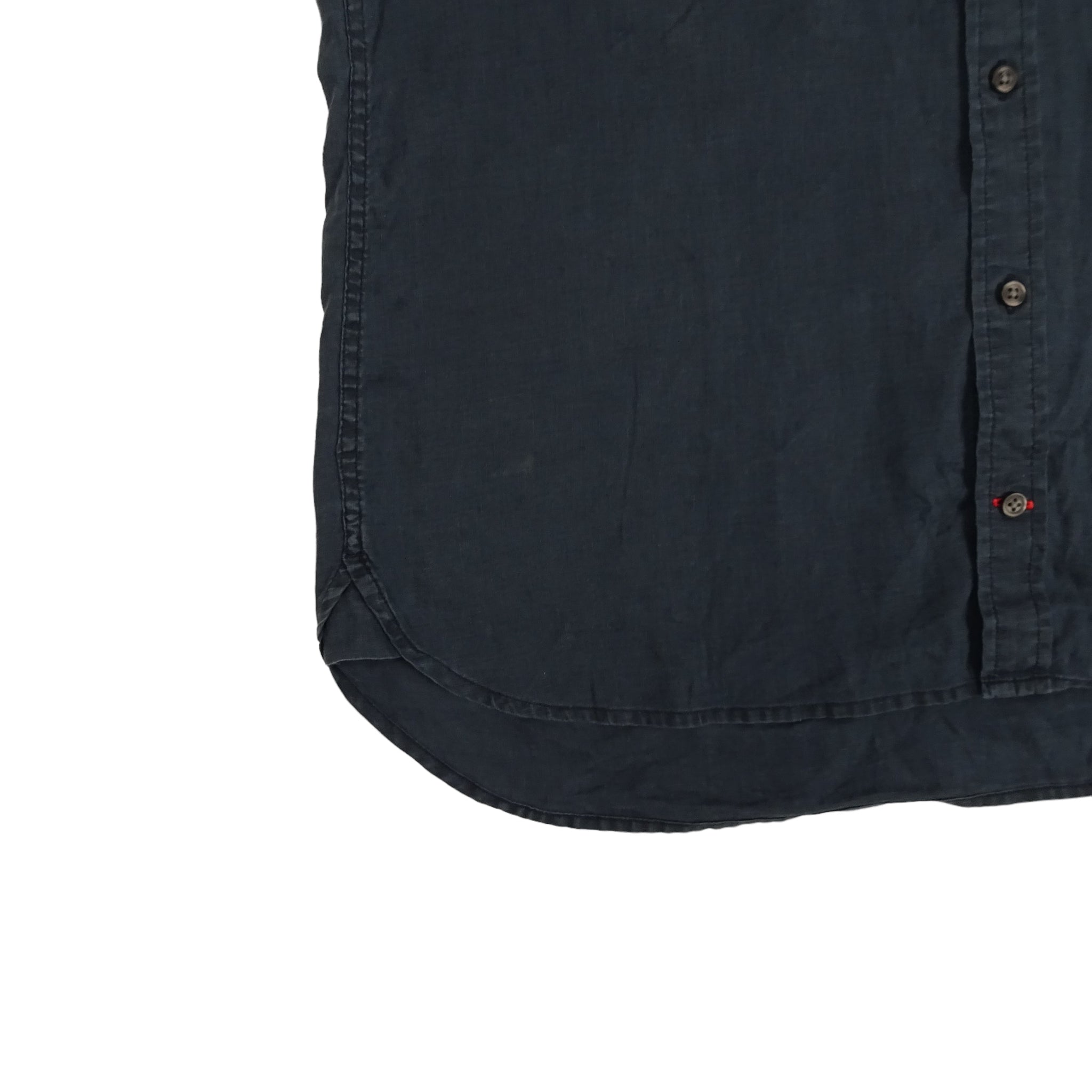 Vintage Tommy Hilfiger Short Sleeved Navy Shirt